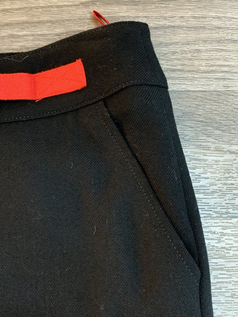 Prada wool skirt size. 44 black color