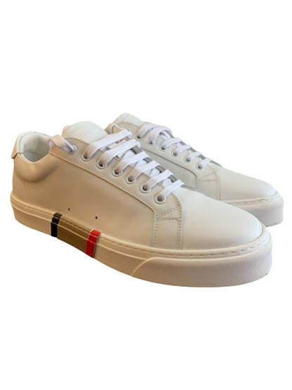 Burberry sneakers in pelle colore bianco misura 43 - AgeVintage