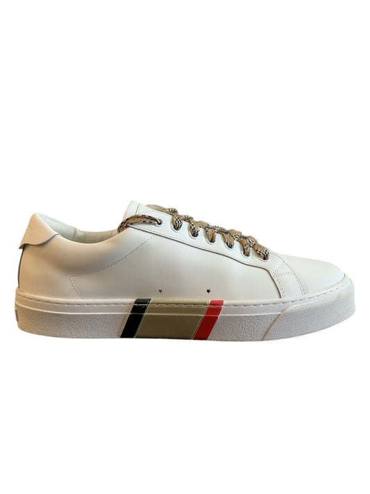 Burberry sneakers misura 41 in pelle colore bianco - AgeVintage