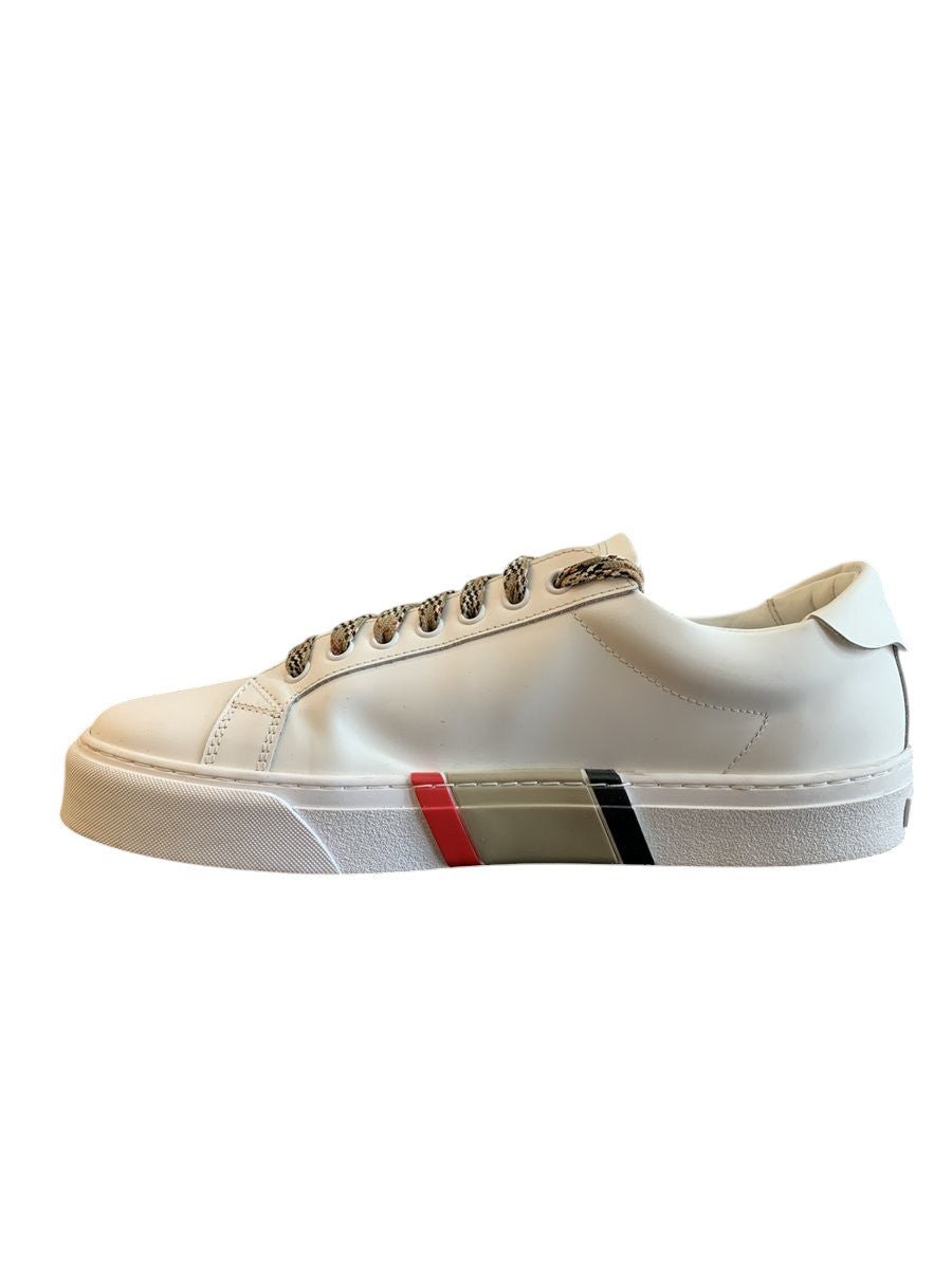 Burberry sneakers misura 41 in pelle colore bianco - AgeVintage