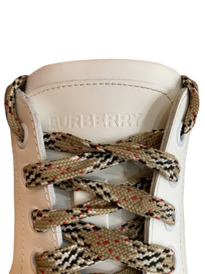 Burberry sneakers misura 41 in pelle colore bianco - AgeVintage