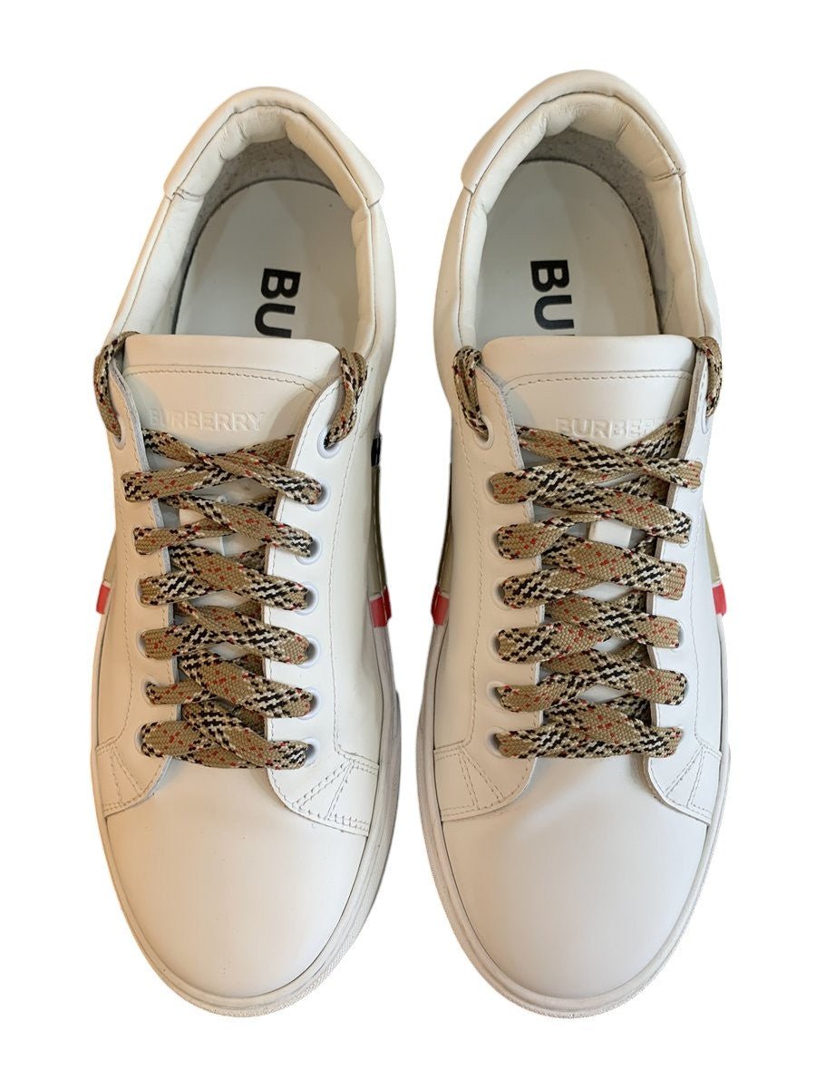 Burberry sneakers misura 41 in pelle colore bianco - AgeVintage