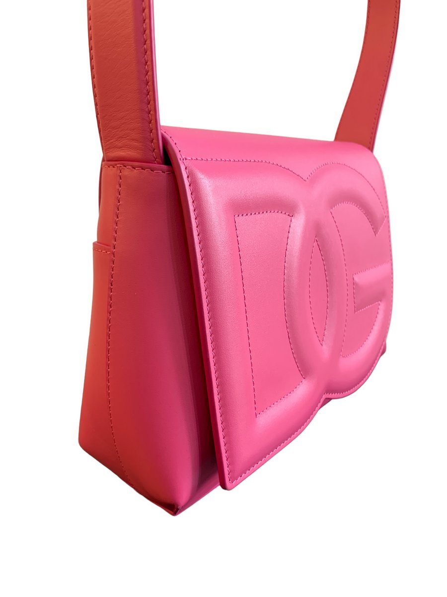 Dolce & Gabbana borsa a spalla DG logo Bag rosa - AgeVintage