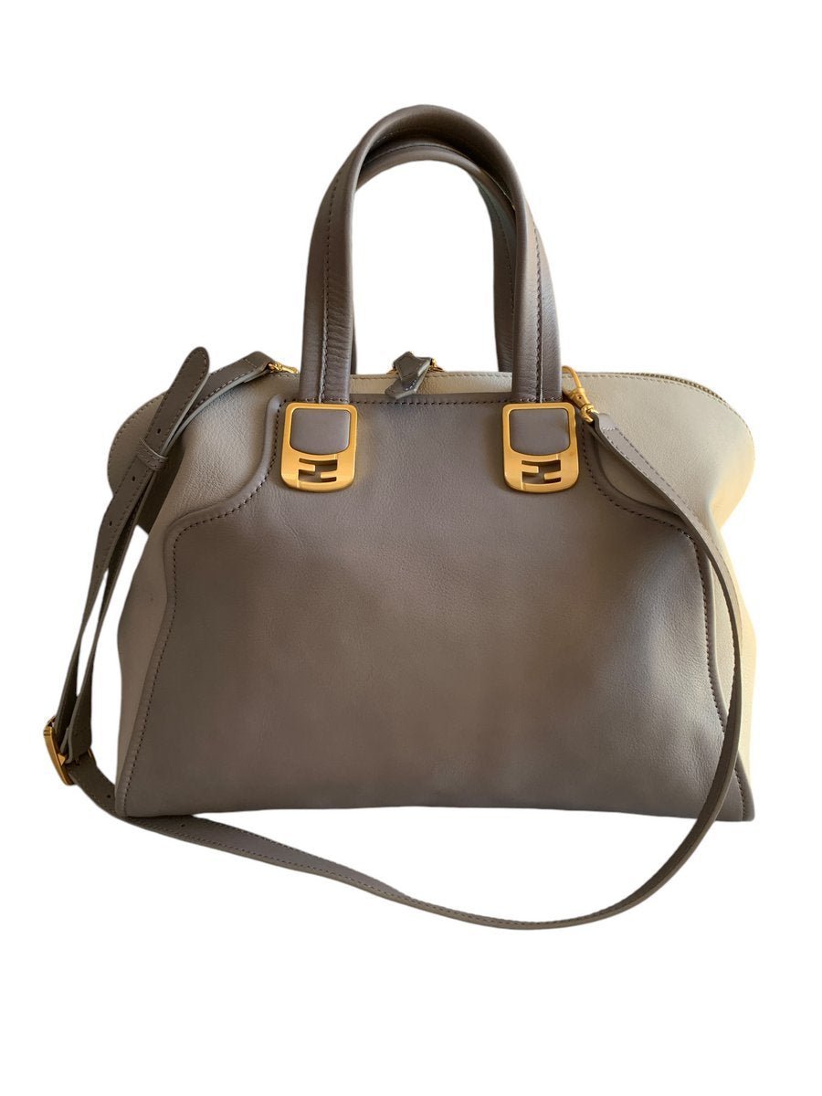 Fendi 8BL110 Chameleon bicolore borsa in pelle - AgeVintage