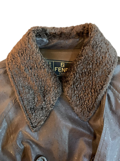 Fendi Trench taglia 44 colore marrone - AgeVintage