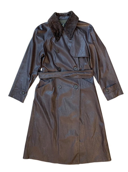 Fendi Trench taglia 44 colore marrone - AgeVintage