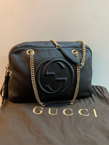 Gucci Soho Chain Tote borsa in pelle - AgeVintage