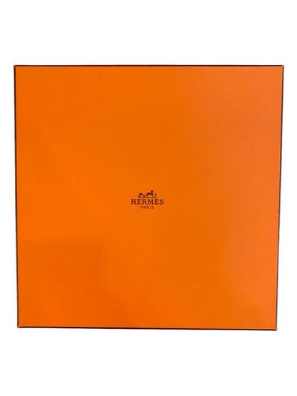 Hermes Foulard modello "Les Domes Celestes" seta arancione - AgeVintage