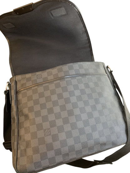 Louis Vuitton Daniel damier graphite MM borsa messenger - AgeVintage