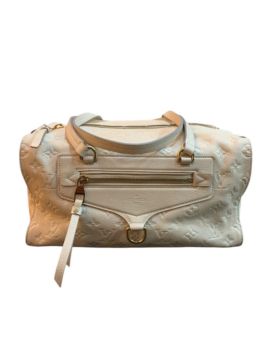 Louis Vuitton Inspiree MM in pelle colore bianco panna - AgeVintage