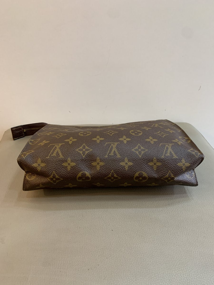 Louis Vuitton pochette toilette 25 in tela monogram - AgeVintage