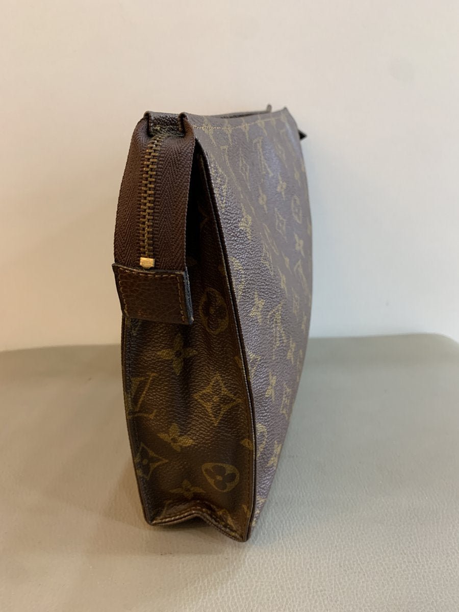 Louis Vuitton pochette toilette 25 in tela monogram - AgeVintage