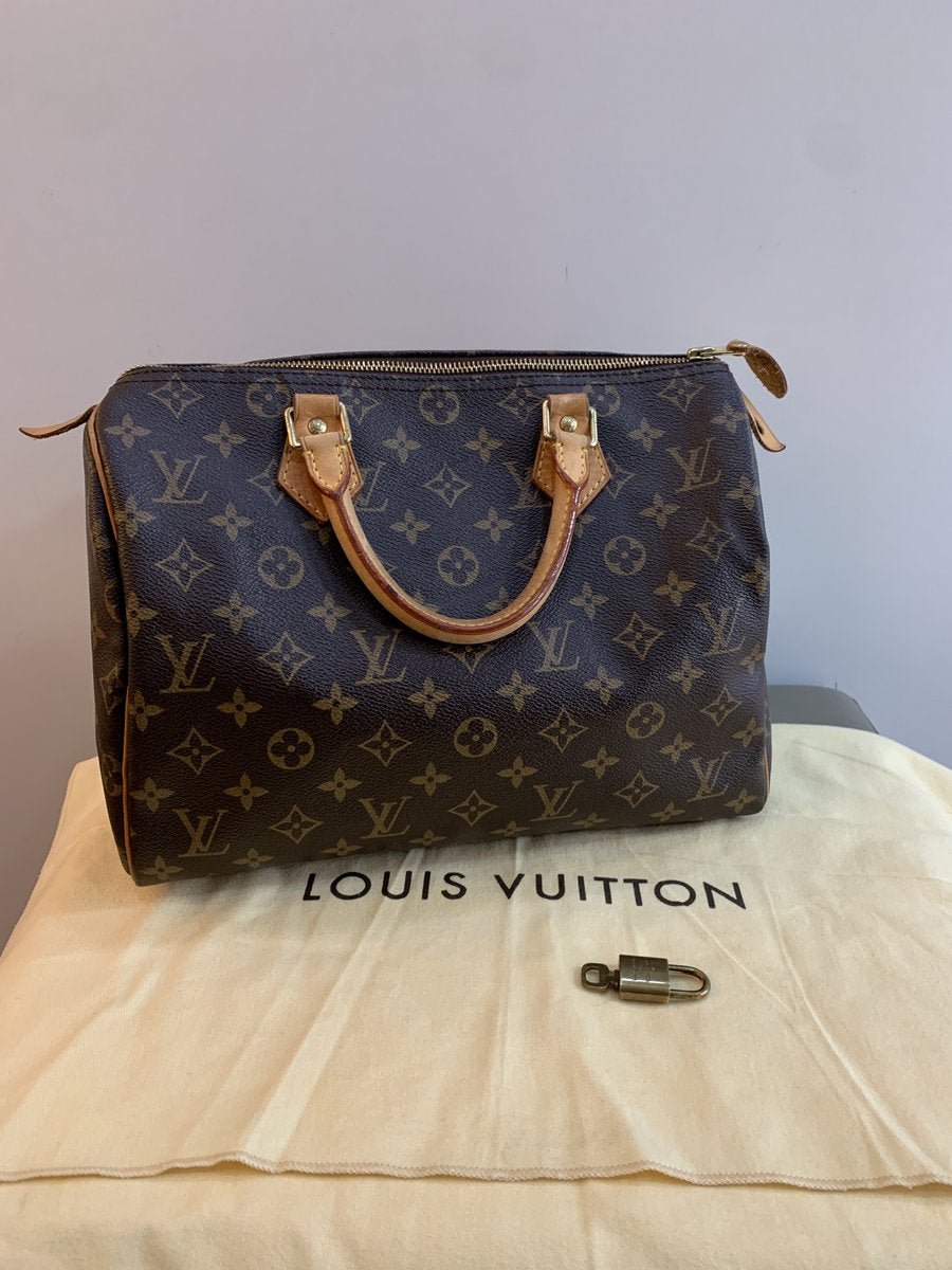 Louis Vuitton Speedy 30 monogram DU5008 - AgeVintage