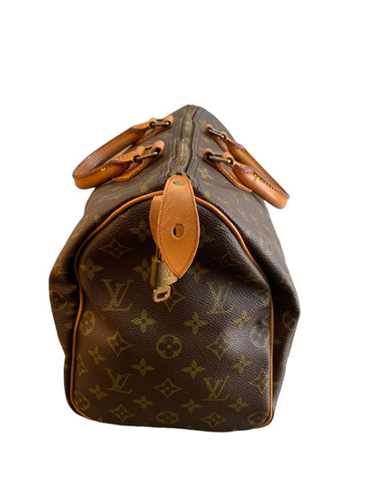 Louis Vuitton Speedy 35 monogram canvas vintage - AgeVintage