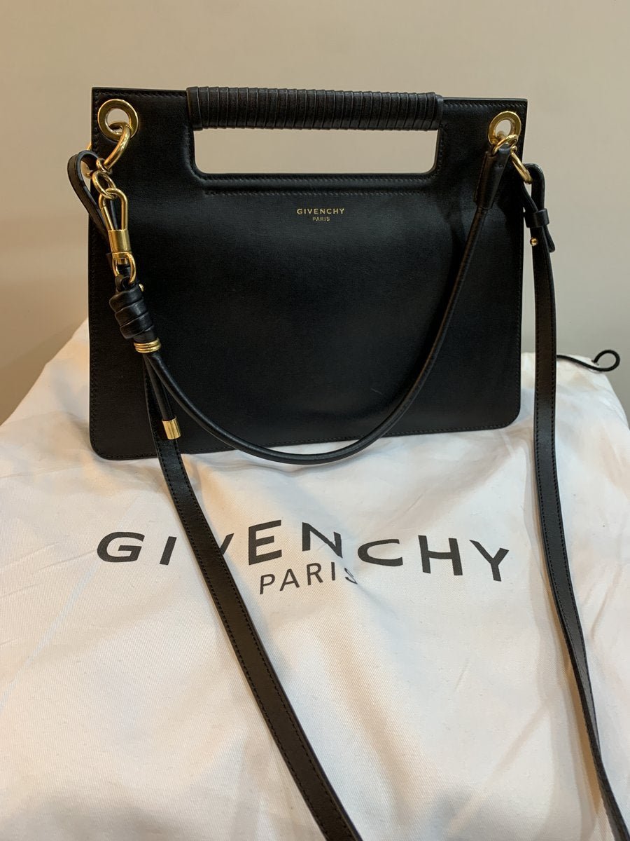 Givenchy Whip borsa in pelle colore nera - AgeVintage