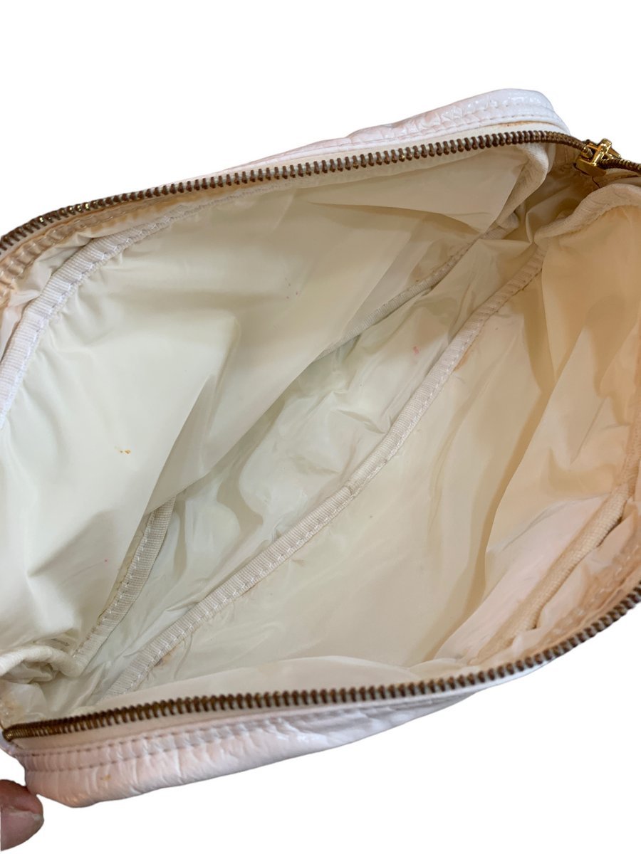 Prada borsa pochette colore bianca - AgeVintage